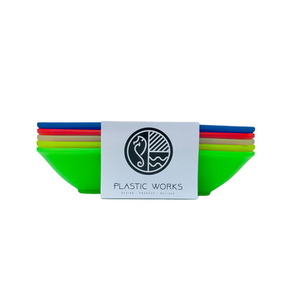 Pure PP Plates (20×20 cm) Set of 5