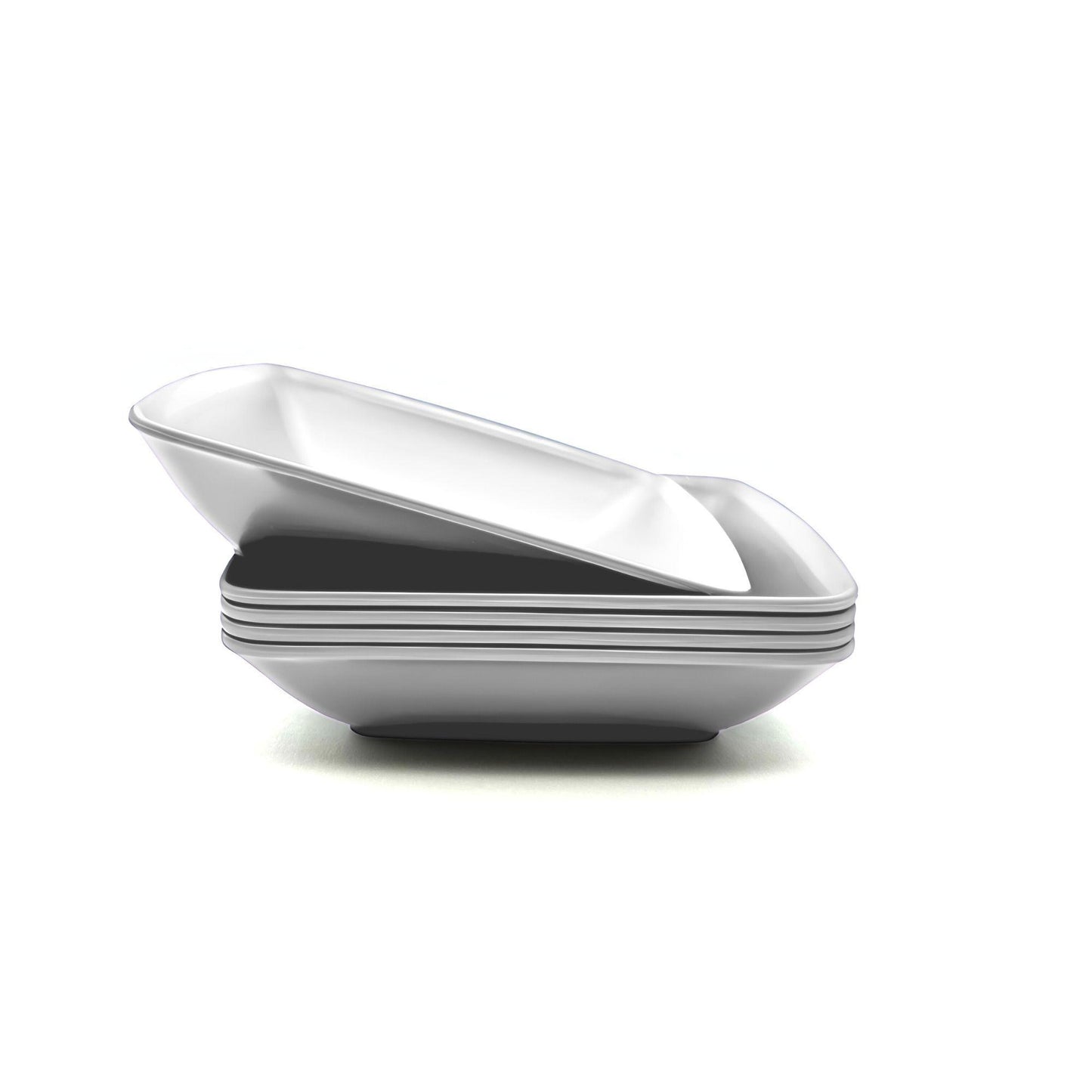 Pure PP Plates (20×20 cm) Set of 10